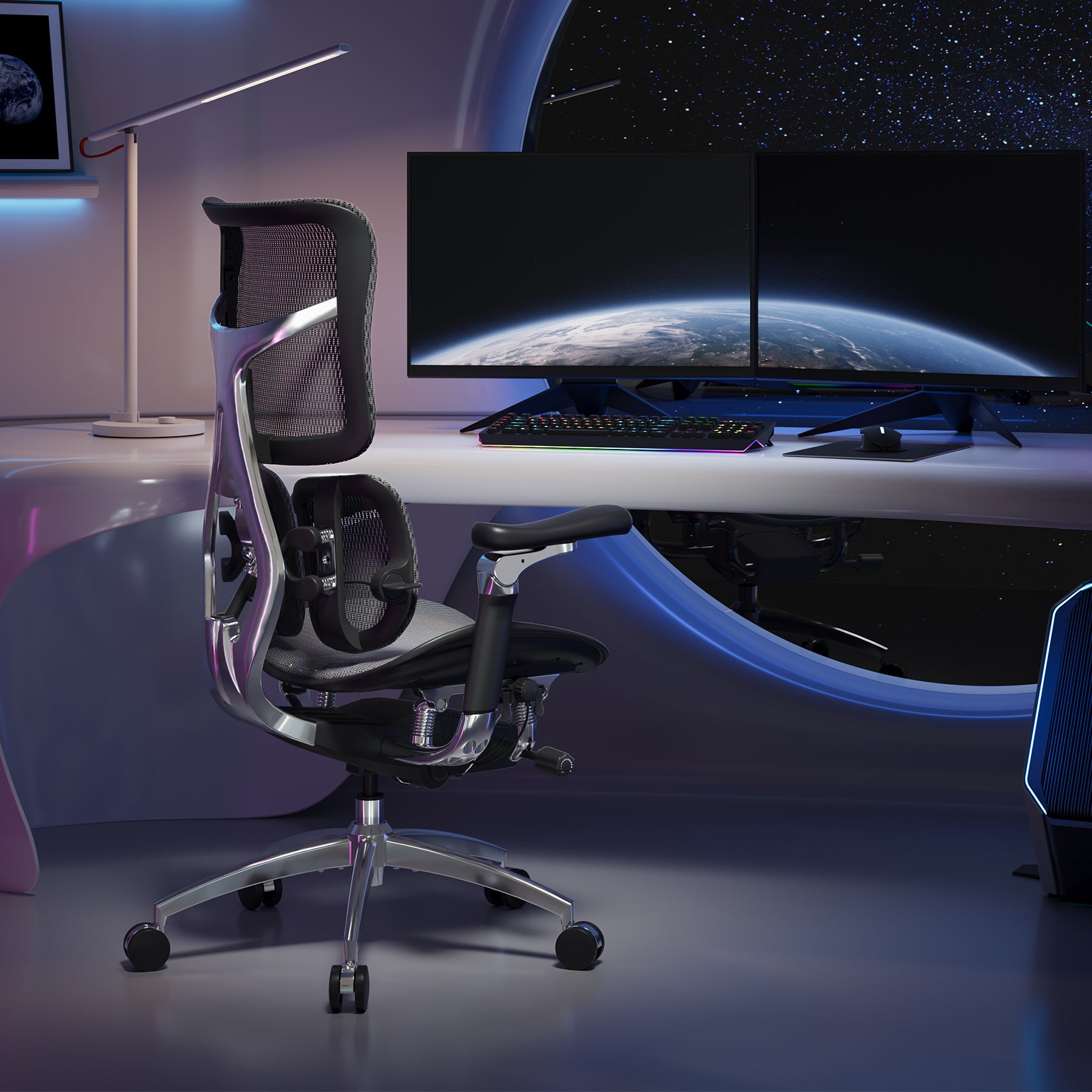 SIHOO S300 Office Chair with Lumbar Support for Back Pain Relief